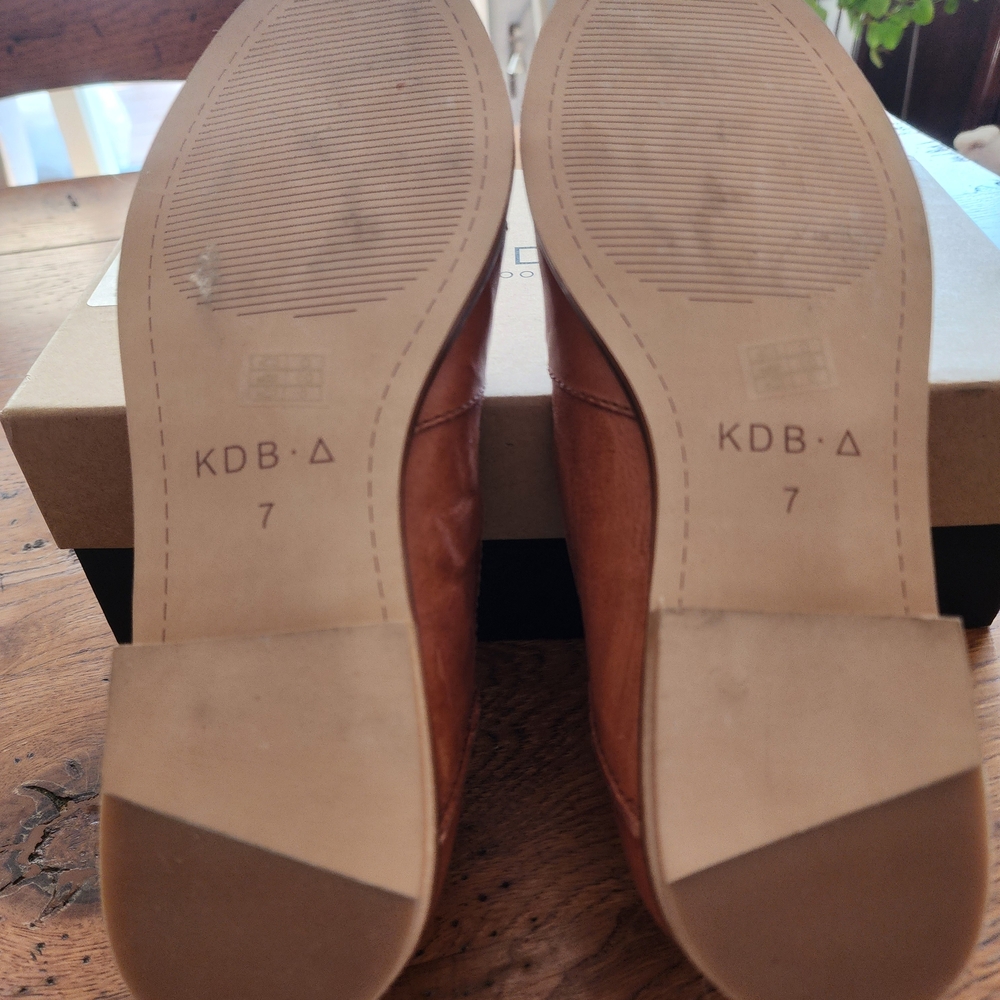 Kelsi Dagger Women's Tan Leather Shoes - Picture 3 of 4